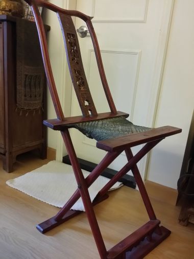 Chines Folding Chair 中式仿古折疊椅
