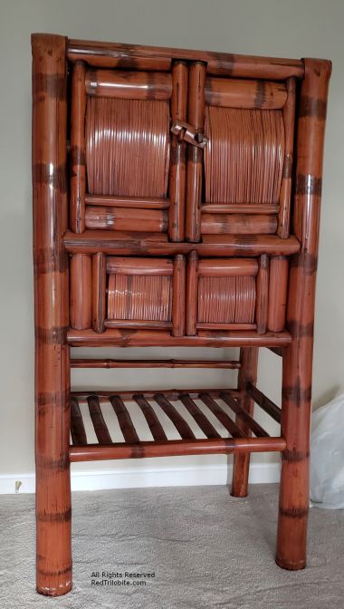 Bamboo Kitchen Cabinet 中式仿古竹廚櫃