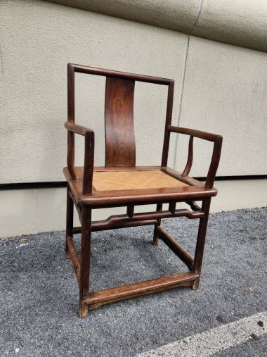 Pair of Ironwood Chairs 中國鐵木椅一對