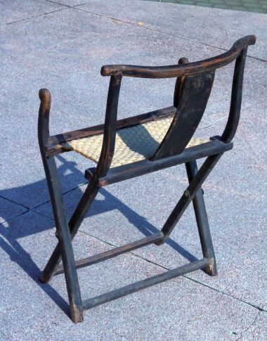 Old Man Folding Chair 中國古董老人折疊椅
