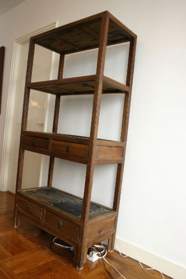 Ming Style Scholar's Shelf Cabinet 明式書生書櫃