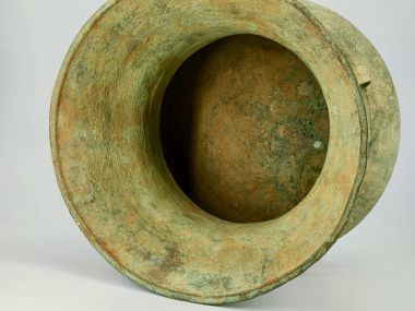 Dong son bronze rain drum