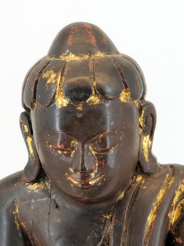 Burmese Lotus Buddha Statue