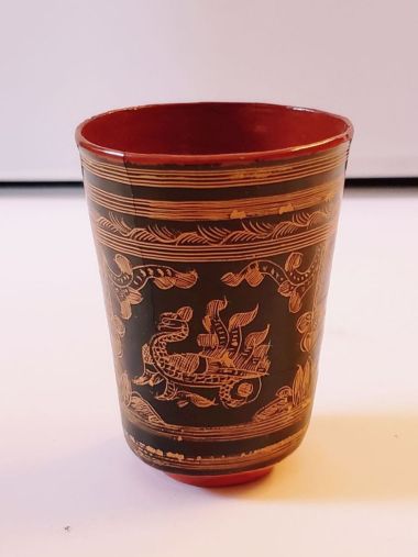 Burmese Lacquer Cup