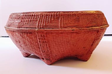 Burmese Lacquer Basket