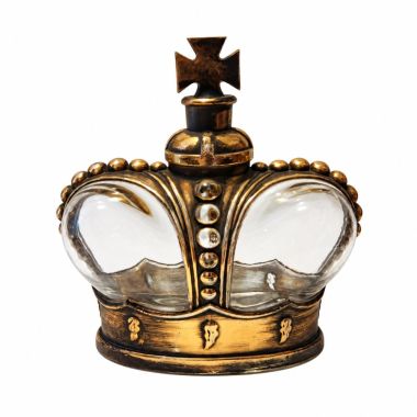 Prince Matchabelli 47oz Clear Glass Crown Jewel