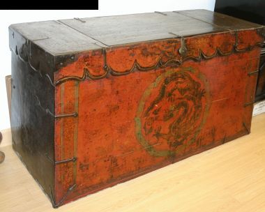 Large Tibetan Chest - 15th - 16th Century 大藏寶箱 - 15 至 16 世紀